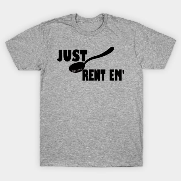 rent em spoons T-Shirt by Cargoprints